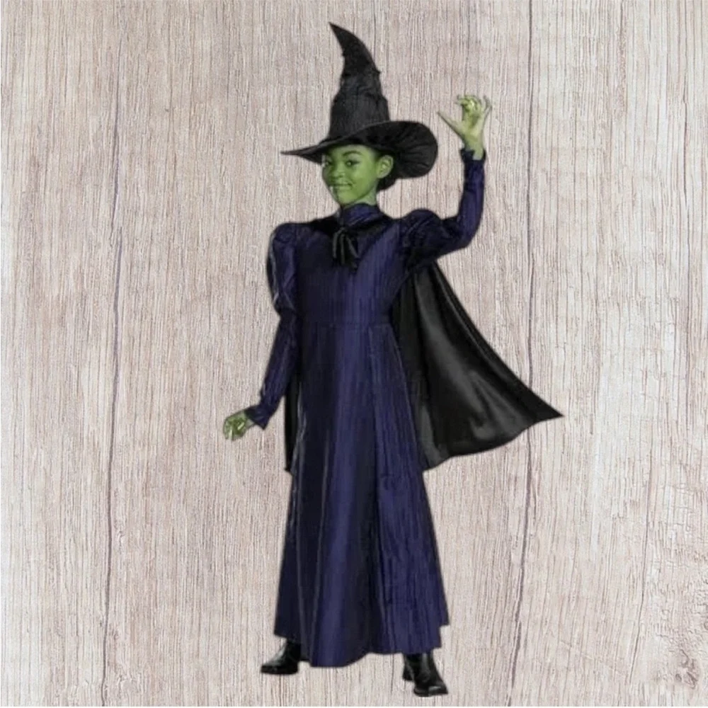 NWT Wicked Elphaba Deluxe Kids Costume Size Small